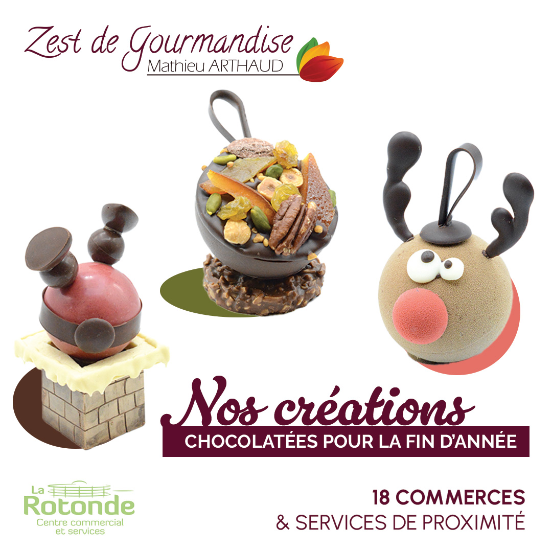 Zest de Gourmandise : les créations chocolatées