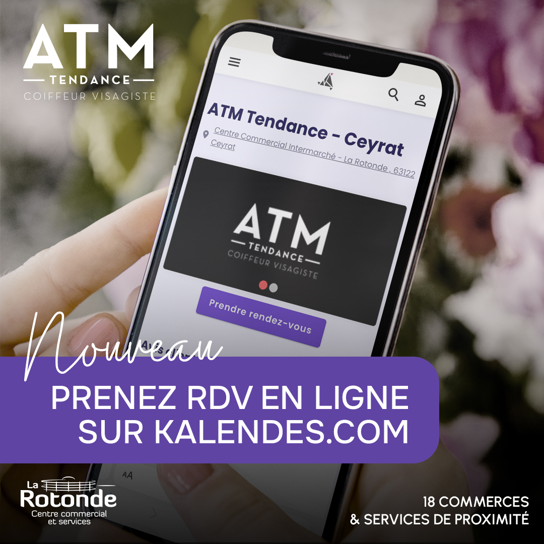 ATM – Réservez votre rendez-vous en ligne !