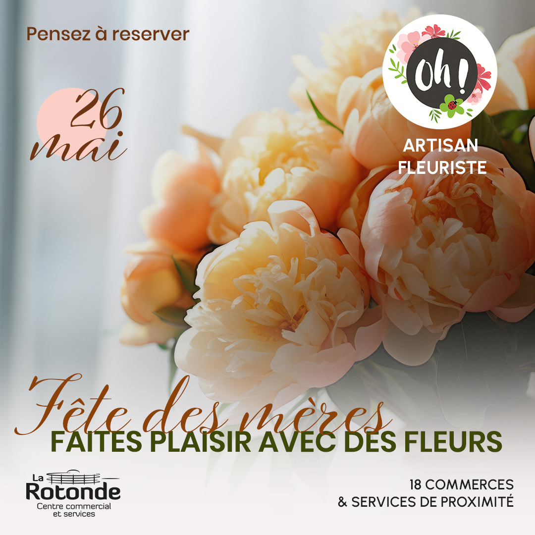 Fleuriste – Fête des mères