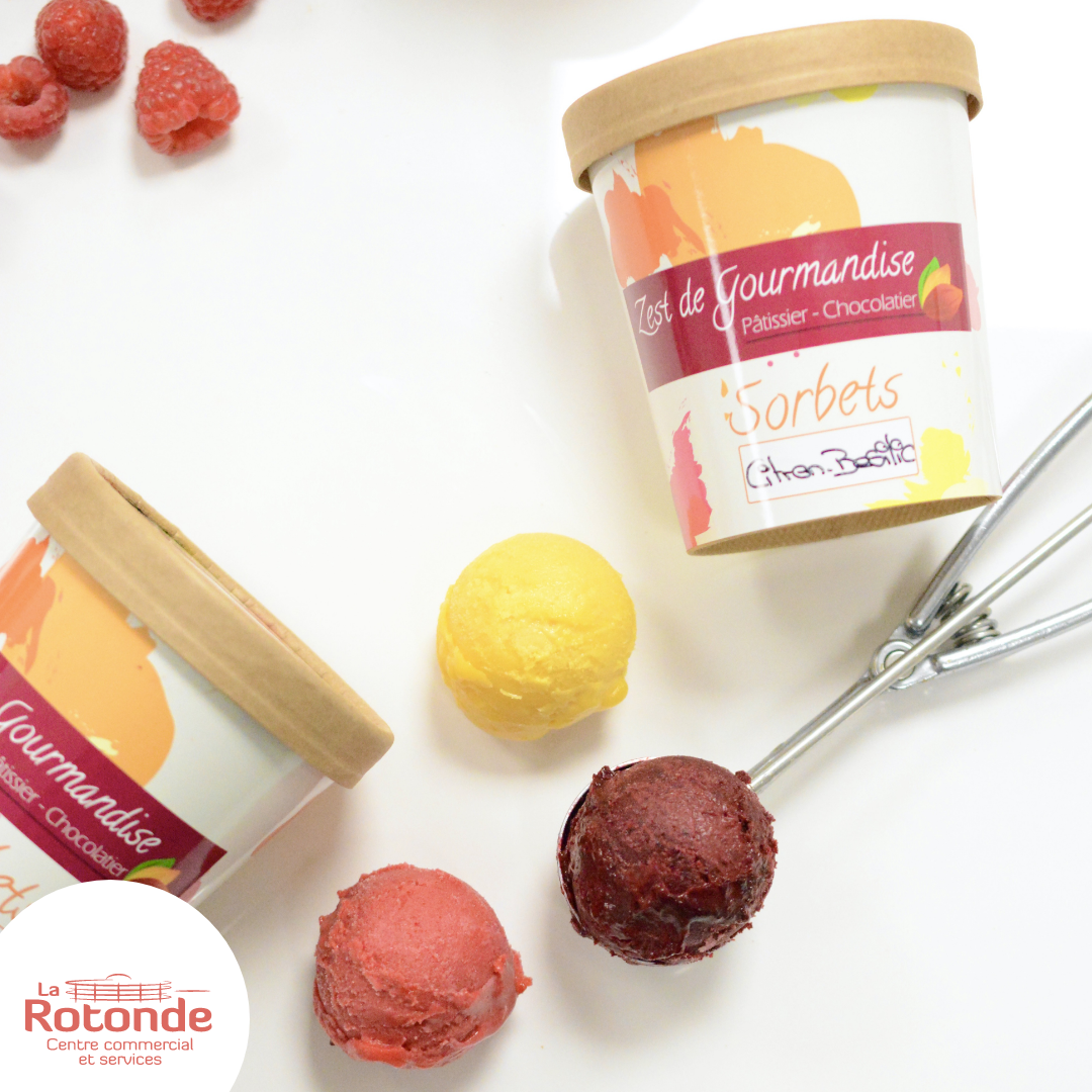 Zest de Gourmandise : Pause fraîcheur avec glaces et sorbets