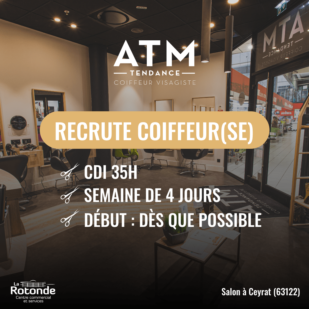 ATM : recrute coiffeur(se)