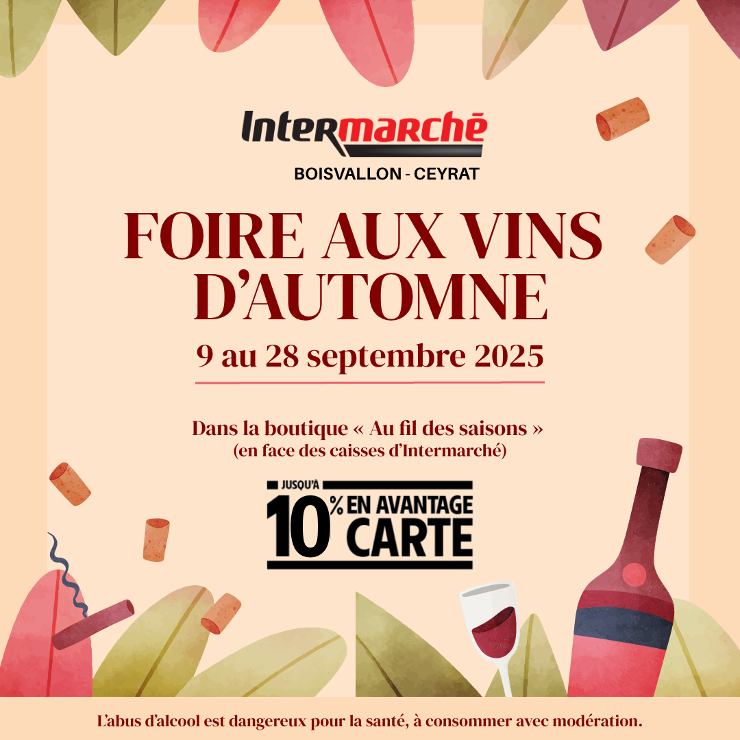 Intermarché : foire aux vins