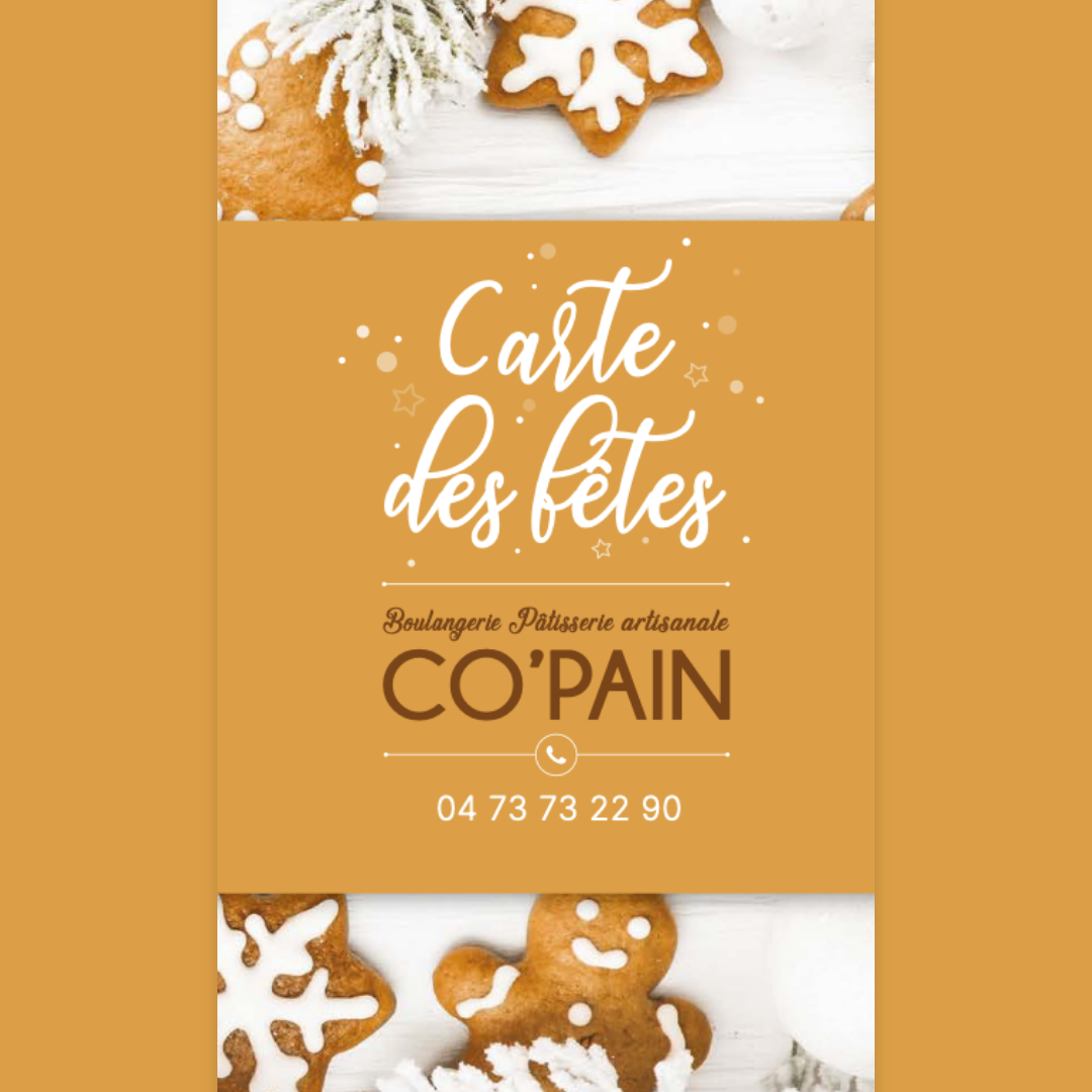 Co’pain – carte des fêtes