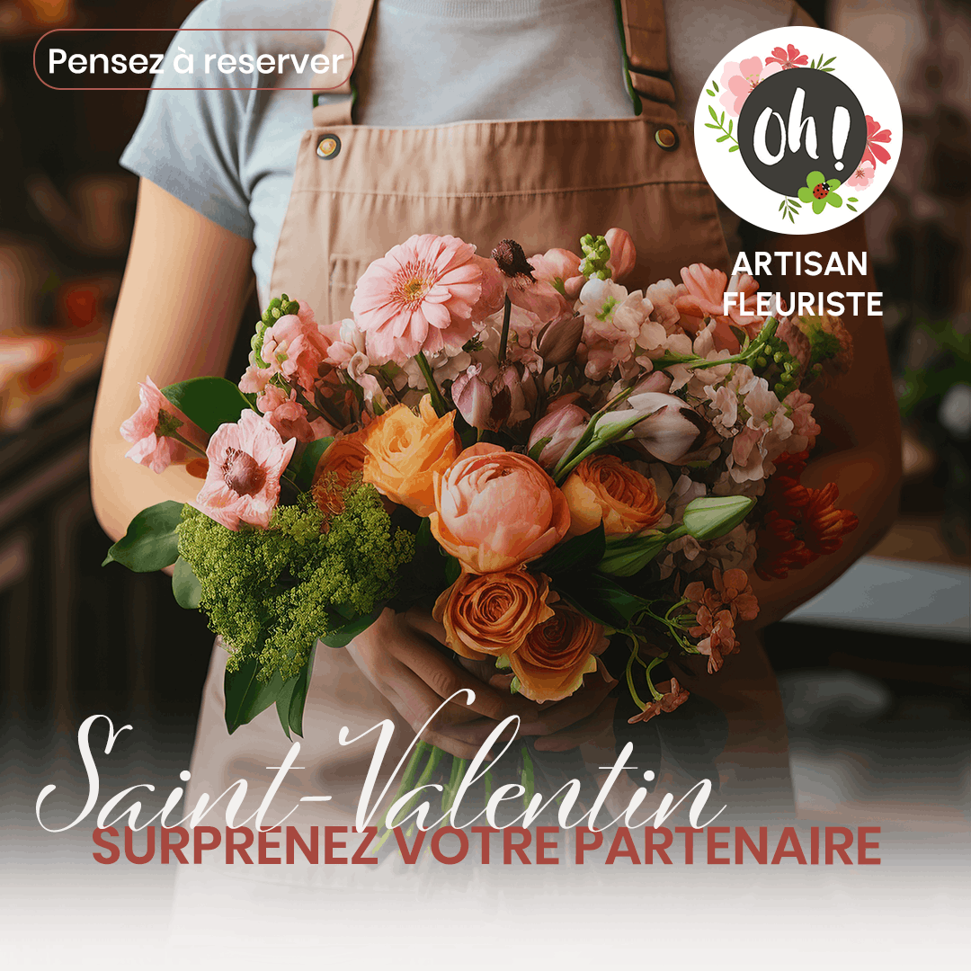 Saint-Valentin – Oh Artisan Fleuriste